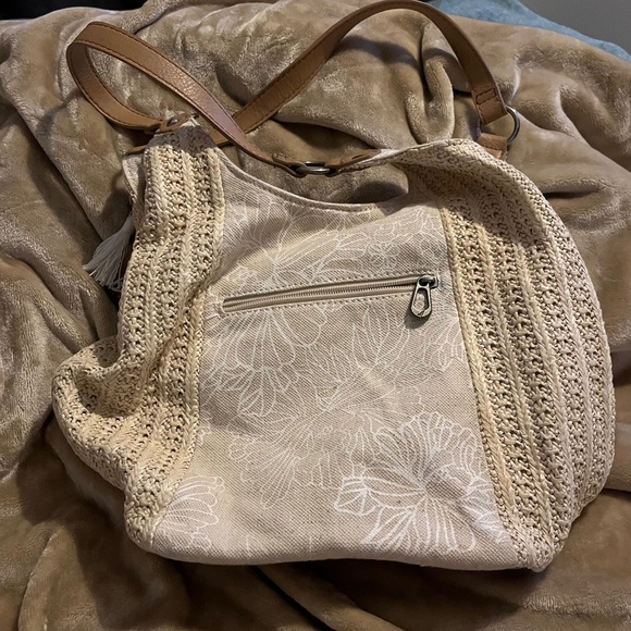 Sakroots Roma Straw Shopper - Picture 2 of 4
